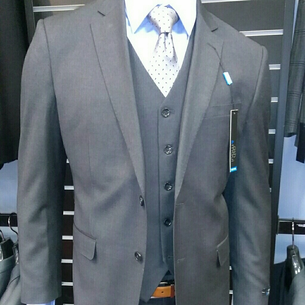 Charcoal Grey Men's Suit
